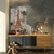 Quadro Decorativo Torre Eiffel Abstrata Monumentos Históricos Vertical - comprar online