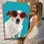 Imagem do Quadro Decorativo Dog Russell Terrier com Óculos Vertical