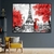 Quadro Decorativo Torre Eiffel Paris Com Casal Romântico Horizontal - MFDecor