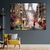 Quadros Decorativos Pintura Cidade de Paris Torre Eiffel Horizontal - MFDecor