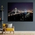 Quadro Decorativo Ponte Pensil Rio Cidade Horizontal - MFDecor