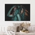 Quadro Decorativo Índia Mulher com Cocar Horizontal - MFDecor