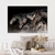 Quadro Decorativo Cavalo Corcel Negro Correndo - MFDecor