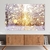 Quadro Decorativo Amanhecer Floresta de Pinheiro Neve de Inverno - comprar online