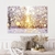 Quadro Decorativo Amanhecer Floresta de Pinheiro Neve de Inverno - MFDecor