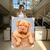 Quadro Decorativo Pet Cachorro Filhote Bordeaux Bebe Chien Vertical