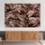 Quadro Decorativo Folhagem Tropical Bronze Horizontal - comprar online