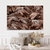 Quadro Decorativo Folhagem Tropical Bronze Horizontal - loja online