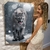 Imagem do Quadro Decorativo Animal Selvagem Puma Caminhando na Neve Vertical