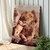 Quadro Decorativo Família Leão 1 Filhote Vertical - comprar online