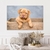 Quadro Decorativo Pets Filhote de Cachorro Bordeaux Bebe Horizontal - MFDecor