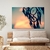 Quadro Decorativo Paisagem Filtro dos Sonhos Azul ao Por do Sol Horizontal - comprar online