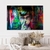 Quadro Decorativo Street Art Menino Grafite Colorido Horizontal - MFDecor