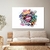 Quadro Decorativo Abstrato Street Art Colorida Horizontal - comprar online