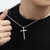 Collar Cruz Plata - comprar online