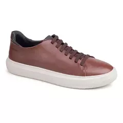 Sapatenis Toronto Masculino Rafarillo Em Couro Mogno - comprar online