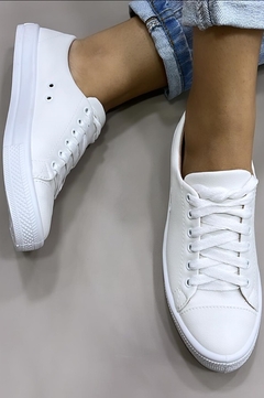 Sapato Casual Feminino Clean Branco