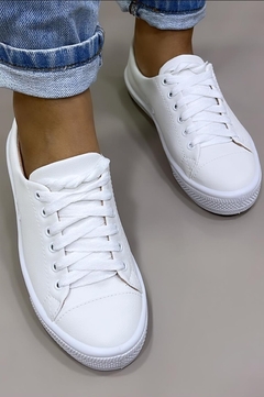 Sapato Casual Feminino Clean Branco - comprar online