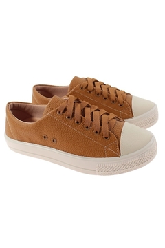 Sapato Casual Feminino Clean Caramelo - ORTHOGONAL STORE