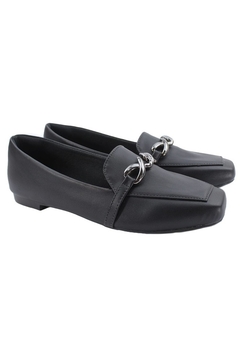 Mocassim Feminino Basic Preto na internet