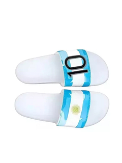 Chanclas / Ojotas Adidas Argentina "Campeon del Mundo" + Camiseta de Argentina de Regalo - comprar online