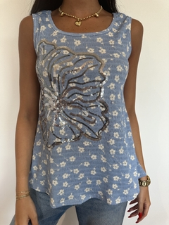 Musculosa crepe 101 - Todo Brillo