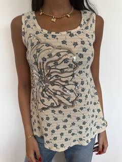 Musculosa crepe 101 - comprar online