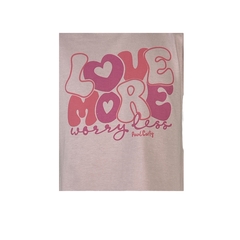 Remera love more - comprar online