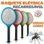 Raquete Elétrica Mata Mosquitos Recarregável 127/220V