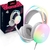 Headset Gamer com Microfone Branco com Led RGB KNUP - KP-FN635 - comprar online