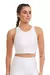 Top Cropped 2 em 1 Glow Branco Caju Brasil - comprar online