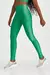 Legging Texturizada com Brilho e Silk Verde Salvia Caju Brasil - comprar online