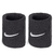 Munhequeira Nike Swoosh Preta com 2 Unidades - Curta - comprar online