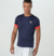 Camiseta Fila FBox II Masculina Azul e Vermelho