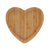 Bandeja de Bambu Heart - 12,5x12,5x1,5 cm - comprar online