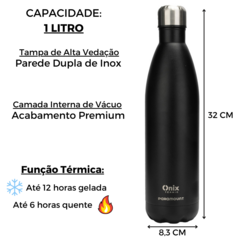 Garrafa Térmica Treino Passeio Carro Aço Inox Parede Dupla - D&L STORE OFICIAL