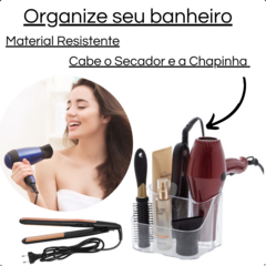 Organizador De Bancada Para Secador Escova Chapinha 1082 - D&L STORE OFICIAL