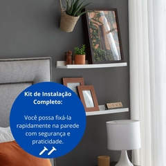 Prateleira Para Decoração Com Kit Para Fixação - D&L STORE OFICIAL