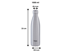 Garrafa Termica Inox Onix Termic Agua Cafe 1000ml / 1 Litro - comprar online