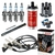 Kit Para Distribuidor Gol Voyage 1.6 1.8 81 A 1986 Álcool Contém Cabos Velas Bobina Tampa Rotor e Chave