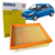 Filtro De Ar Mahle Para Peugeot 206 1.4 8v 16v 206 1.6 16v 2001 À 2010