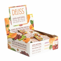 Doce de Frutas Secas DELISS BANANA Caixa com 24 unid.