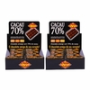 Tablete Chocolate 70% Cacau Natural DELI VIDA kit com 2 caixas de 24 unid.cada