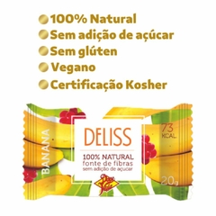 Doce de Frutas Secas DELISS Caixa Sortida com 24 unid. - Doce Vida