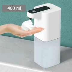 Dispenser Automático de Sabão - 400ml e Recarregável