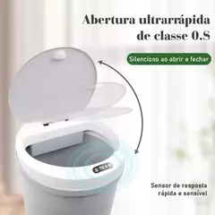 Lixeira com Sensor Automático - 12 litros