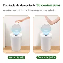 Imagem do Lixeira com Sensor Automático - 12 litros