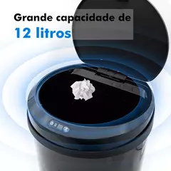 Lixeira com Sensor Automático - 12 litros - loja online