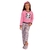 Pijama Feminino Infantil Estampado de Malha PV - Loja Sleep Confeccoes