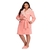 Imagem do Robe feminino adulto de Fleece quentinho peluciado